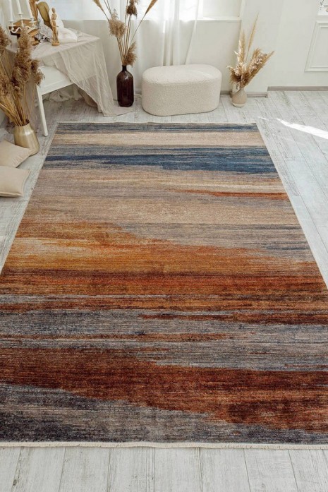 Ковер Yedi Yirmidort 1216a navy-red